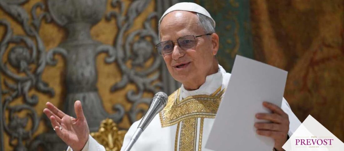 Il primo discorso di Papa Leone XIV